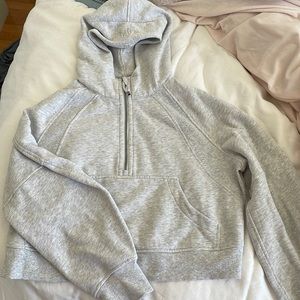 lululemon scuba half zip hoodie
